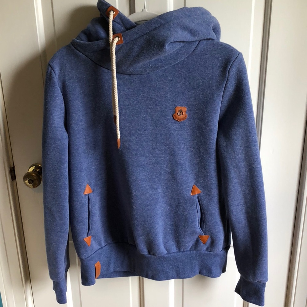 Blue sweatshirt